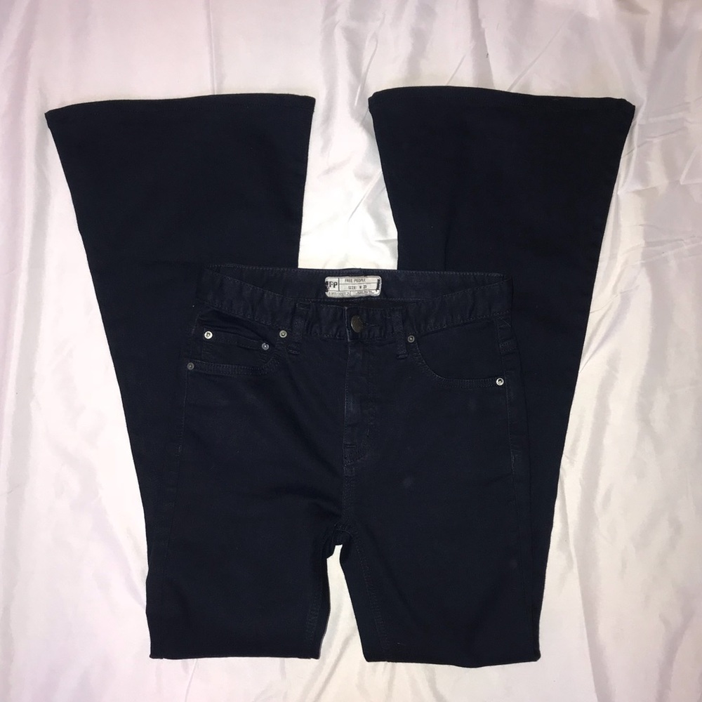 Free People high-waisted bell bottoms